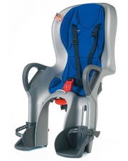 Fotelik rowerowy dla dziecka OK BABY 10+ szaro / niebieski