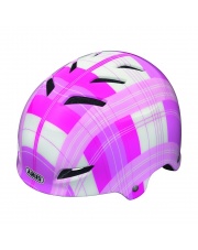 Kask dziecięcy ABUS SCRAPER CHECK PINK