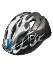 Kask dziecięcy ABUS SUPER CHILLY X-FLAMES grey